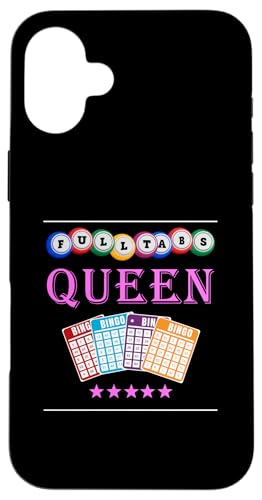 ビンゴ フルタブ クイーンアクセサリー ビンゴ スマホケース iPhone 16 Plus 用