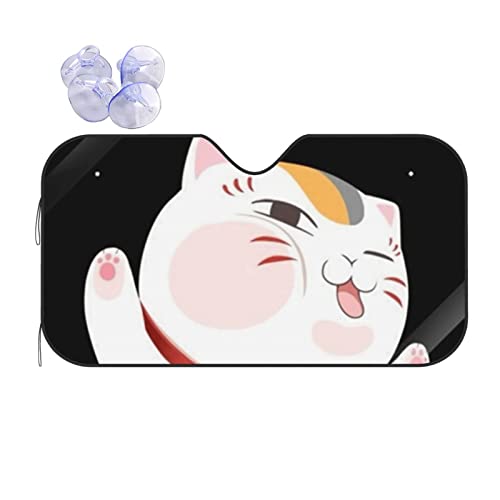 Amazon.co.jp: Ysondw 車用サンシェード 夏目友人帳 ニャンコ先生 猫