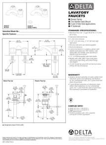 Miniatura 2 de DELTA FAUCET 2522LF, cromo
