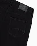 Armani Exchange Męskie dżinsy J14-slim fit, Back Logo Jeans Black, 34, czarny, 34