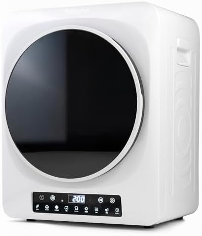 （09:00時点） Yoquna 衣類乾燥機 3kg【SNS1000万再生突破】 UV消臭 除菌 タイマー5段階 乾燥検知 自動停止 衣類 布団 梅雨 家庭用 一人暮らし チャイルドロック 乾燥機 MoonDry ムーンドライ (操作パネル下ホワイト)