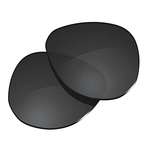Glintbay Lentes de óculos de sol de substituição 100% precisas para Oakley Contrail OO4147 - Preto avançado polarizado