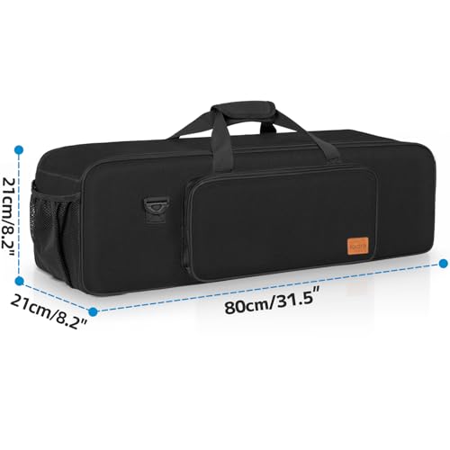 OUUTMEE Bolsa para trípode, funda de transporte para cámara, iluminación y equipo de audio, bolsa de nailon impermeable para equipo de fotografía, bolsa de soporte de luz con protección acolchada - imagen 2