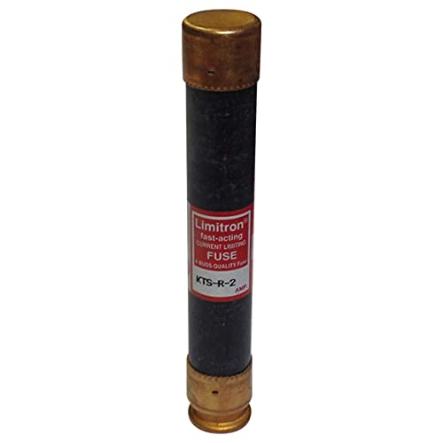 Fusible KTS-R-2 Bussmann Limitron de calibre 2A et basse tension pour cartouche division nord-américaine