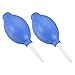 M METERXITY 2Pack Dust Ball Air Blower - Equipment Cleaning Rubber Remove Dust & Transfer Liquid, Apply to Computer/Camera Lens/Plants (5.79 x 2.09 Inches, Blue)