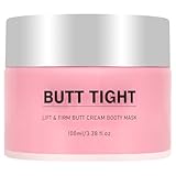 Butt Tight Lift Cream - Firm and Smooth Skin On The Booty, Reduce Loose and Crepey Skin, Moisten and Soften, Reduce The Appearance Of Cellulite 100ml