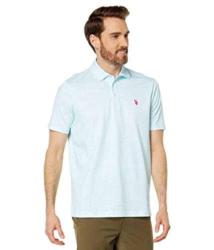 Image of U.S. POLO ASSN. Short Sleeve Floral All Over Print Knit Shirt