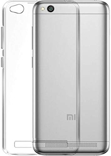 Image of COVERBLACK Soft Rubber Back Cover Compatible Model for MI Redmi 5A - Transparent