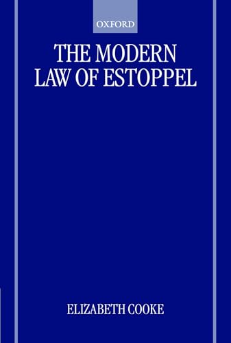 The Modern Law of Estoppel