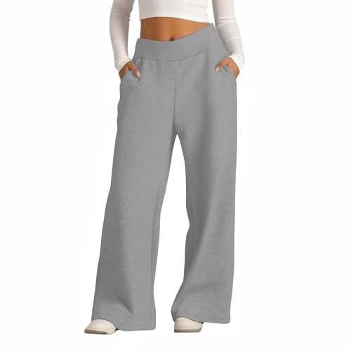 Wide Leg Sweatpants Women High Waisted Baggy Joggers Loose Fit Athletic Sweatpants Soft Lightweight Joggers 2025