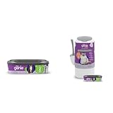 Litter Genie Standard Refill |Up to 2 Months of Supply|Odor Control cat Litter Bags + Cat Litter Waste Disposal System for Odor Control