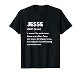 Jesse Name Shirt | Jesse T-Shirt, Men, Black, Large