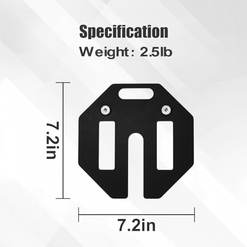 Image of Adjustable Dumbbell Weight Plates, Each 2.5lb Durable Versatile 2.5LBSX2