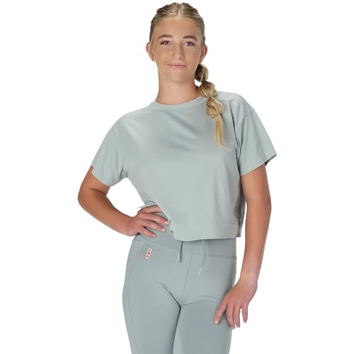 Easton | Jen Schro All Day All Night T-Shirt | Green | Adult X-Small