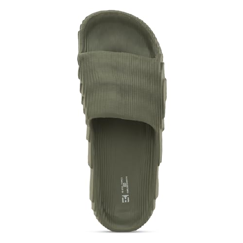 Image of Hygear Men's Almatiny EVA Slides | Ultra Soft Cushion | Lightweight | Waterproof | Stylish |Anti-Skid | Comfortable Everyday Slides for Men