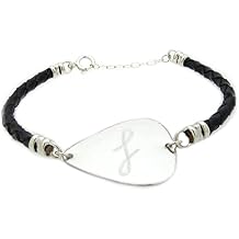 Guitar Pick Bracelet - Gift for musician - Personalized Gifts for Him - Personalized Mens Bracelet - Gifts for Guitarists - gift for recovery - Boyfriend Gift