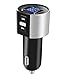 Produktbild Hainice Bluetooth Fm Transmitter Wireless-autoradio Audio Adapter Auto Bluetooth Auto-ladegerät Adapter Mit Led-Screen-Display Freisprechfunktionen Dual USB Port Musik-Player Auto-zubehör