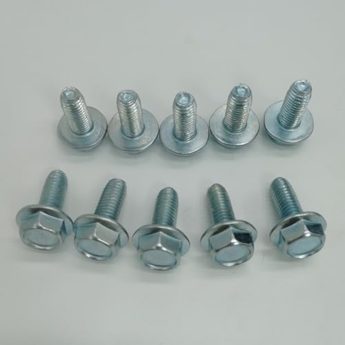 Tornillos autorroscantes KiraKira de 10 uds para husillo pernos de metal 710-1260A