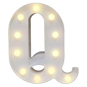 Pooqla LED Marquee Letter Lights Si...