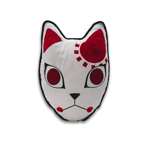 ABYSTYLE Demon Slayer Warding Mask Decorative Cushion 15.3