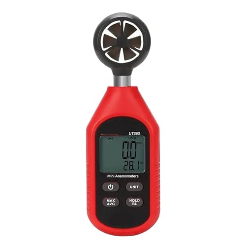 Anémomètre portatif UT363 appareil mesure vitesse du vent et température de l'air