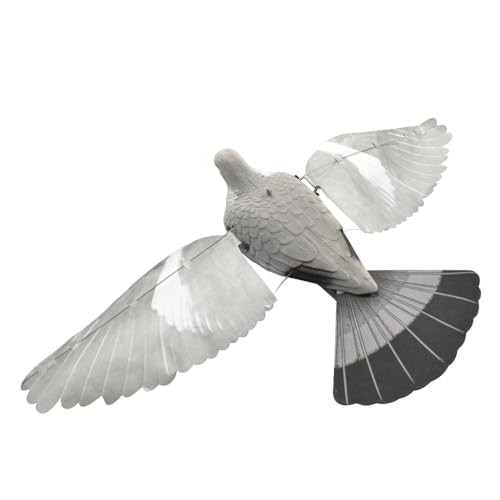 Appelant Pigeon floqué Souple avec Flotteur en Acier et Fibre de Verre