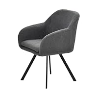 Amazon｜FunFun ダイニングチェア MOFU ブークレ ファブリック