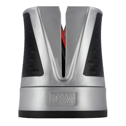 DMT SimpleSharp Diamond Knife Sharpener, Knife sharpener for razor-sharp blades with a perfect sharpening angle, Sharpens knives on both sides with extra-hard diamond sharpening stones, 20003