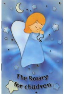 First Rosary Beads and Book "The Rosary for Children" Made in Italy