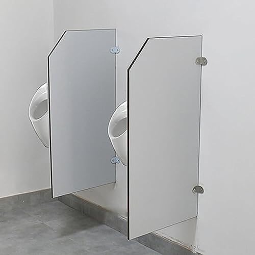 Urinal Screen Toilet Partition, Urinal Privacy Screen Wall-Mounted Urinal Baffle, Men Urinal Divider Partition Urinal Privacy Screens, for Sools/Kindergartens/Shopping Malls/Public