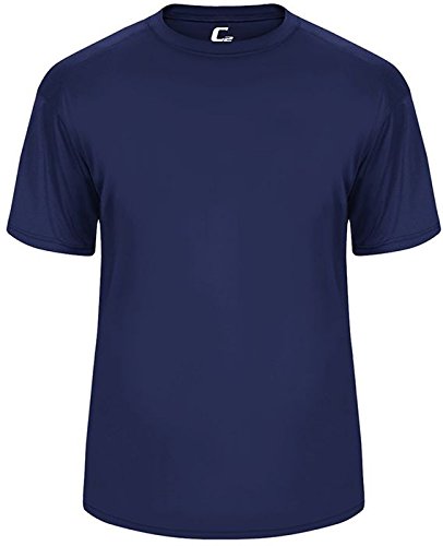 Badger Sports C2 Youth Tee Navy X-Large