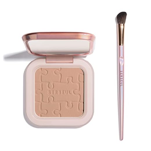Serseul Face Contour Palette Face Sculpting Contouring Palette Powder Bronzer Makeup Palette with brush - Highly Pigmented Contour Powder For Contouring