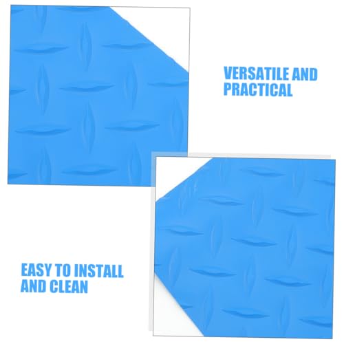 Tapete antideslizante para escalera de piscina azul miniatura 6