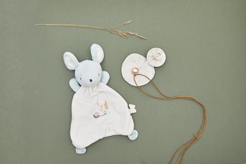 KALOO - Kuschelset Maus + Bola-Halskette Geburt - Geschenk für die Schwangerschaft - Sanftheit und Harmonie ab der Schwangerschaft - Geschenkbox - K210014