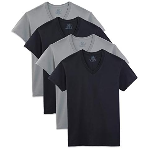 Fruit of the Loom Men's V-Neck T-Shirt Pack Cover