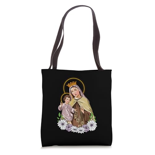 Bolsa tote VIRGEN DEL CARMEN. DEVOCIÓN CATÓLICA miniatura 1