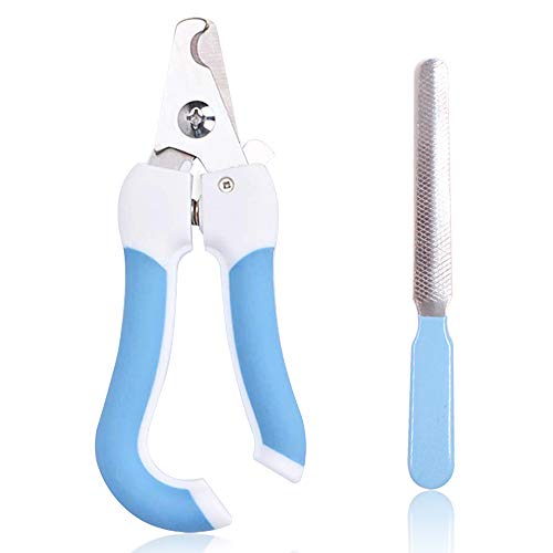 Lankerx Pet Nail Clippers and Trimmers Dogs Stainless Steel Nail Trimmer,Free Nail File,Professional Grooming Tool for Large and Small Animals