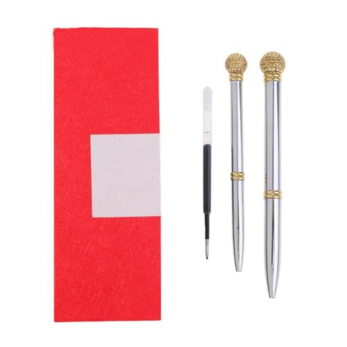 GjnjfdF Juego de pluma de golf, bolígrafos de golf para hombres | Nota para tomar plumas,Herramientas de toma de notas de diario para estudiantes maestros, de decoración de oficina,