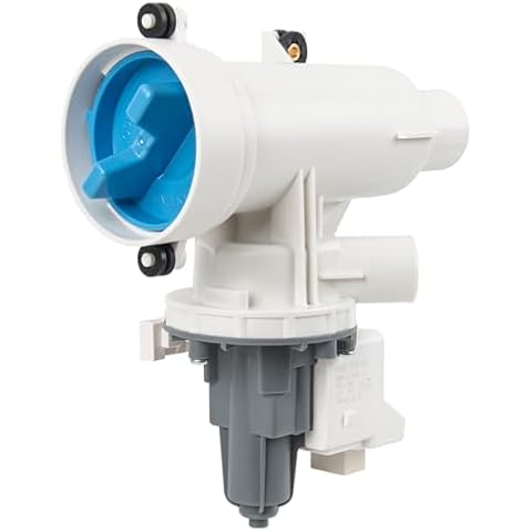 WH11X29539 GE Washer Drain Pump Assembly and Filter | Washing Machine Drain Pump Cover