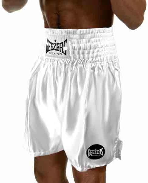 Geezers Satin Fight Shorts