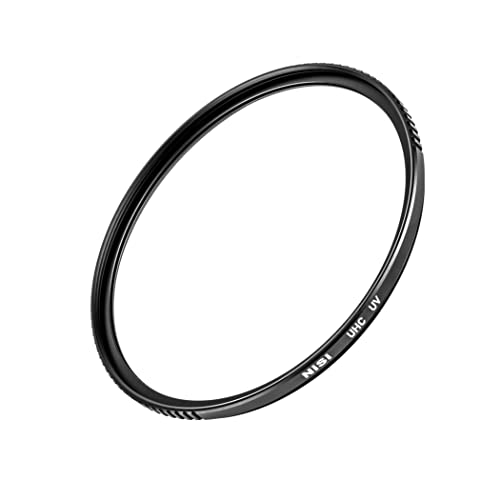 NiSi 82mm UHC UV Protection Filter | 18 Multi-Layer Coatings UHD, Ultra Hard Coating, Nano Coating, Hydrophobic, Scratch Resistant | Ultra-Slim UV Filter for 82mm Camera Lens