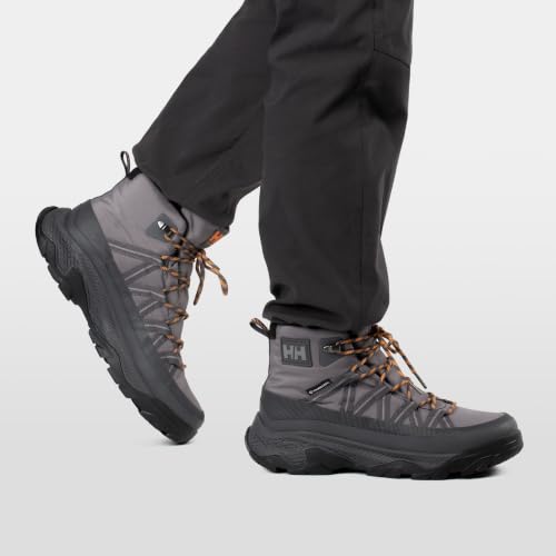 Image of Helly Hansen Keystone Men's Durable Weather-Resistant Hiking Boots for Outdoor Adventures and Trail Exploration