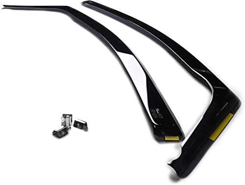Deflectores de viento Heko 15317 5D ideales para viajar en carretera con aire fresco y sin ruido