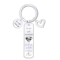 FGHJK Regalo Portachiavi Papa Regalo Papa Regalo Festa Del Papà Festa Del Papà Idee Regalo,Regalo Festa Del Papà Personalizzato Festa Del Papa Portachiavi Regali Originali Festa Del Papà (7)