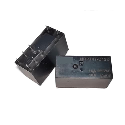 Relais de puissance NRP14T-C12D electromagnetique avec contacts stables 8 broches