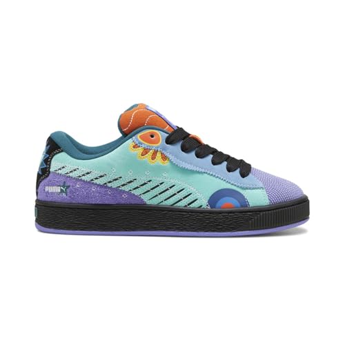 PUMA Mens Suede XL Ddlm Lace Up Sneakers Shoes Casual - Blue, Purple