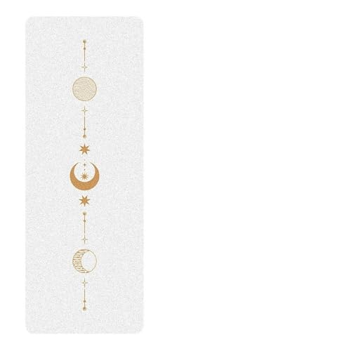Esterilla De Yoga Profesional De Caucho Natural For Mujer, Antideslizante, Ecológica, For Hacer Ejercicio En Casa O Pilates, Con Correa De Transporte.(F)