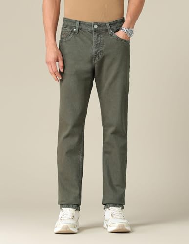 Image of U.S. Polo ASSN. Denim Co. Brandon Fit Jeans for Men, Full Length Mens Denim for Office & Regular Wear