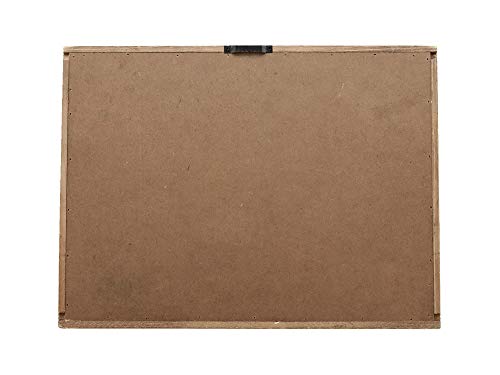 Paris Loft Simply Blessed White Washed Pine Wood Signs with Wood Beads|Wood Framed Farmhouse Wall Hanging Decor|Rustic Wood Wall Sign Plaque