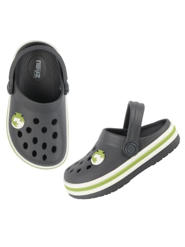 Image of NEOZ Casual Slingback Clogs for Kids with Soft Sole | Slip-On Breathable, Lightweight | Comfortable & Durable | Stylish Indoor & Outdoor Sandals Clogs for Kids